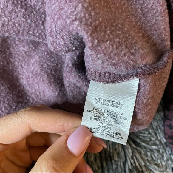 Z Supply cruiser stardust crop sweatshirt - Picture 5 of 7